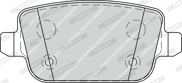 Brake Pad Set, disc brake PREMIER ECO FRICTION FDB1932