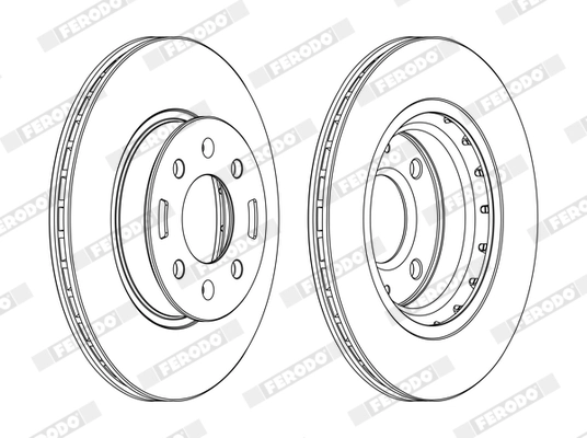 Brake Disc PREMIER Coat+ disc DDF1840C