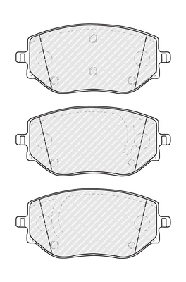 Brake Pad Set, disc brake PREMIER ECO FRICTION FDB5192