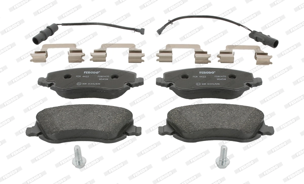 FERODO FDB1470 Brake Pad Set, disc brake