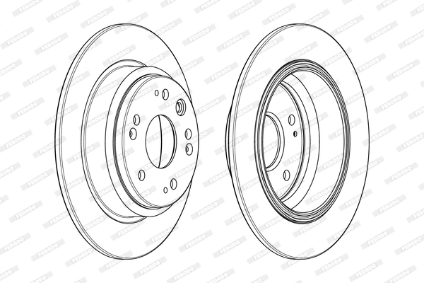 Brake Disc PREMIER DDF1894C