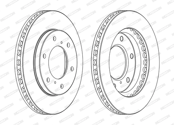 Brake Disc PREMIER Coat+ disc DDF1818C