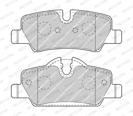 Brake Pad Set, disc brake PREMIER ECO FRICTION FDB4946