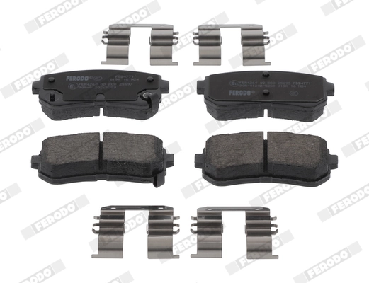 Brake Pad Set, disc brake PREMIER ECO FRICTION FDB4771