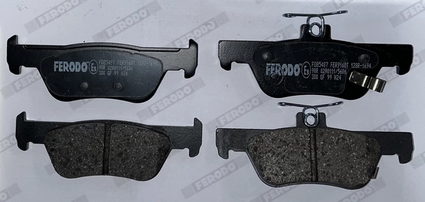 Brake Pad Set, disc brake PREMIER ECO FRICTION FDB5487
