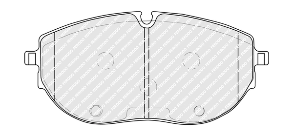 Brake Pad Set, disc brake PREMIER ECO FRICTION FDB5338