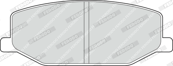 Brake Pad Set, disc brake PREMIER ECO FRICTION FDB396