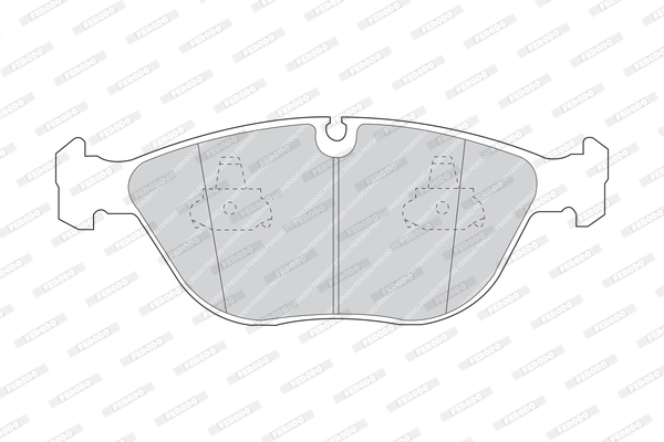 Brake Pad Set, disc brake PREMIER ECO FRICTION FDB1001