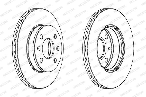 Brake Disc PREMIER High Carbon DDF1529C