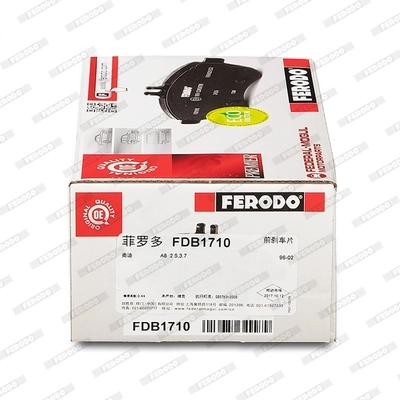 Brake Pad Set, disc brake PREMIER ECO FRICTION FDB1710