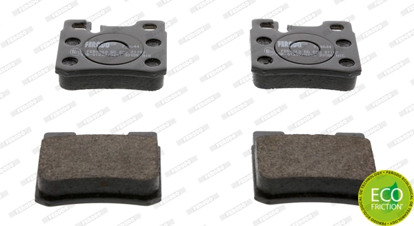 Brake Pad Set, disc brake PREMIER ECO FRICTION FDB644