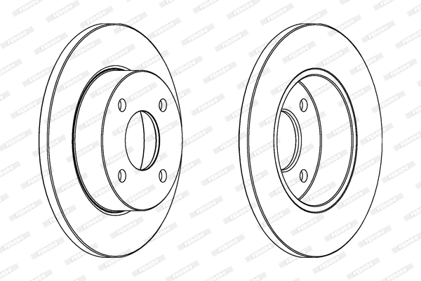 Brake Disc PREMIER DDF442