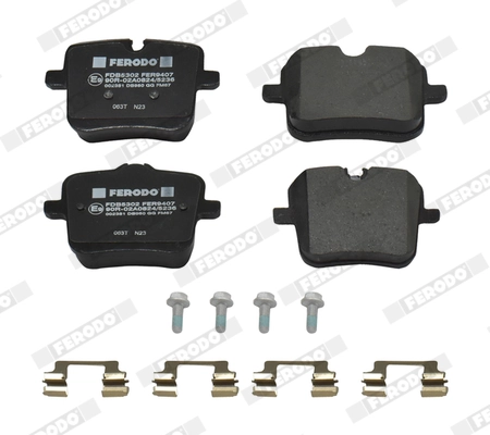 Brake Pad Set, disc brake PREMIER ECO FRICTION FDB5302