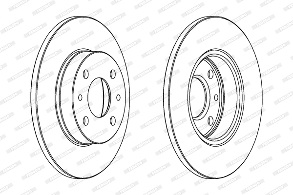 Brake Disc PREMIER DDF140