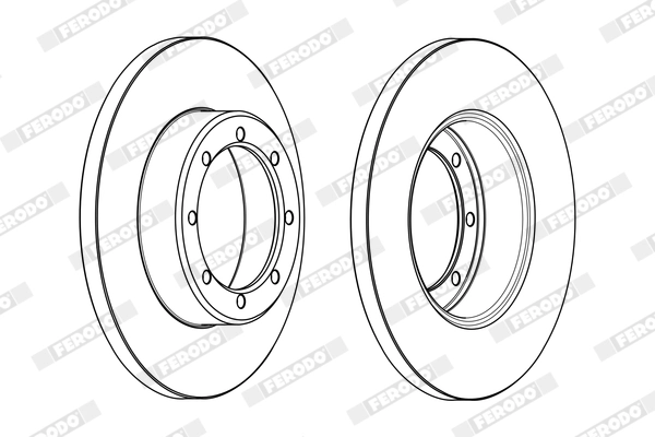 Brake Disc PREMIER DDF1977C