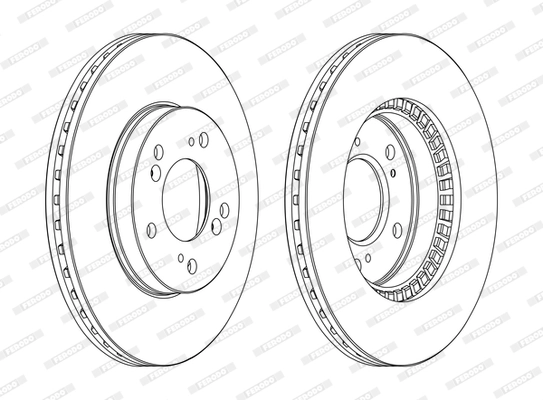 Brake Disc PREMIER DDF829C