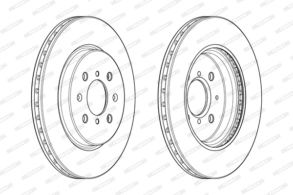 Brake Disc PREMIER DDF2410C