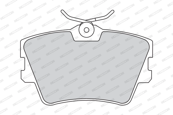 Brake Pad Set, disc brake PREMIER ECO FRICTION FVR1132