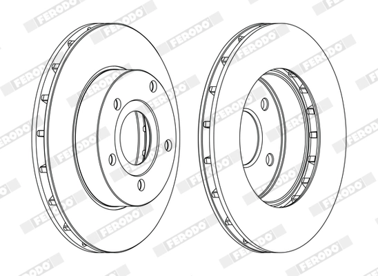 Brake Disc PREMIER DDF1169C