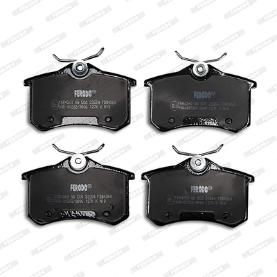 Brake Pad Set, disc brake PREMIER ECO FRICTION FDB4260
