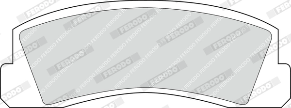 Brake Pad Set, disc brake PREMIER ECO FRICTION FDB195