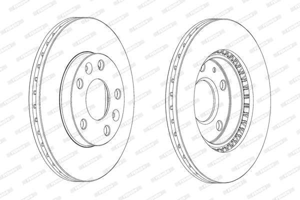 Brake Disc PREMIER DDF2078C