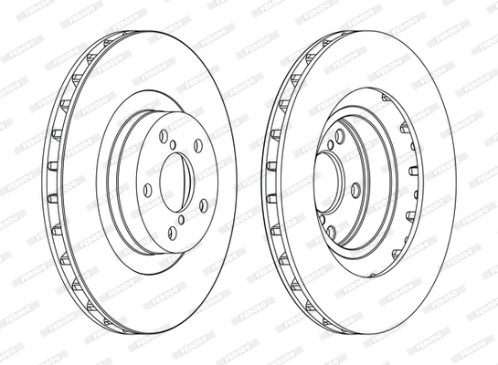 Bremsscheibe PREMIER DDF1175C