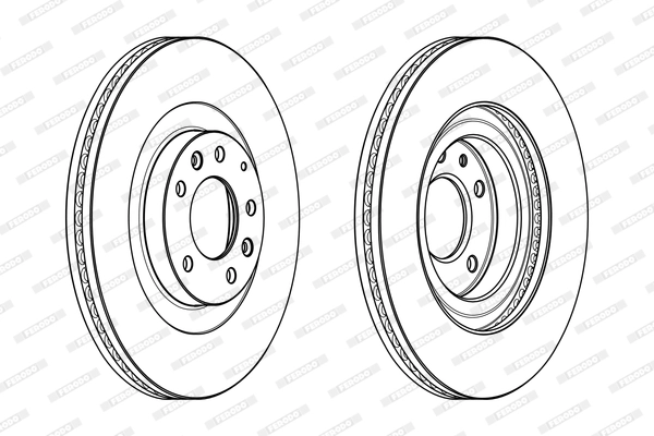 Brake Disc PREMIER DDF1767C-1