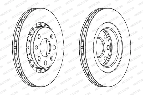 Brake Disc PREMIER DDF206