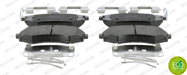 Brake Pad Set, disc brake PREMIER ECO FRICTION FDB1840