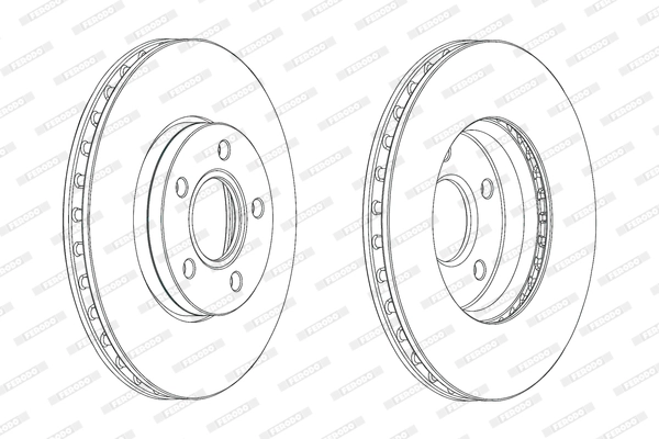 Brake Disc PREMIER DDF2062C