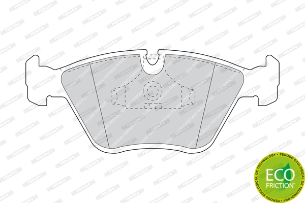 Brake Pad Set, disc brake PREMIER ECO FRICTION FDB779