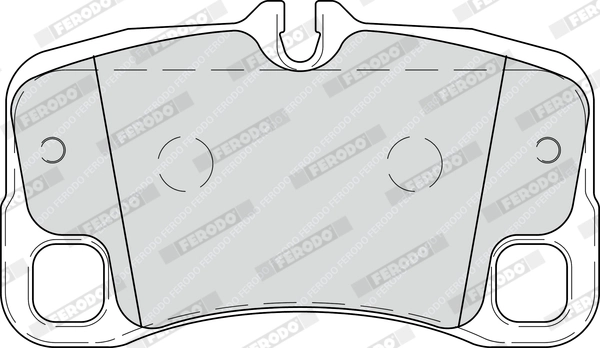 FERODO FDB4211 Brake Pad Set, disc brake