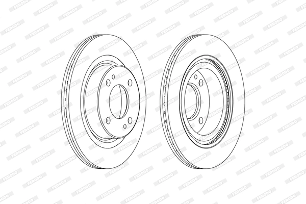 Brake Disc PREMIER DDF2467C