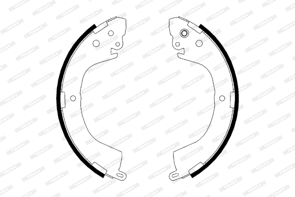 Set Kasut Brek PREMIER FSB617