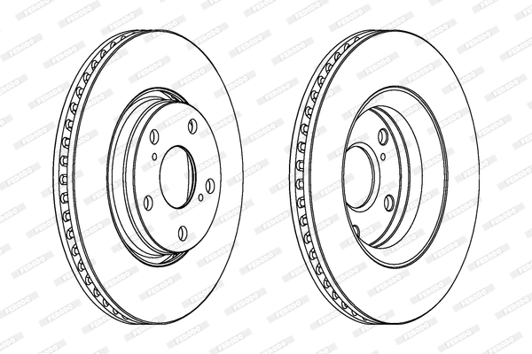 Brake Disc PREMIER DDF1756C