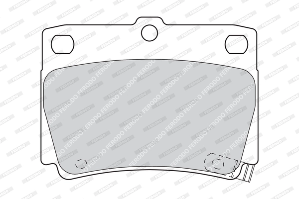 Brake Pad Set, disc brake PREMIER FDB1570