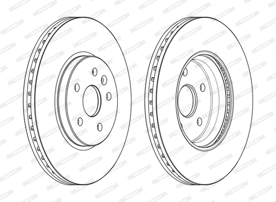 Brake Disc PREMIER DDF2385C