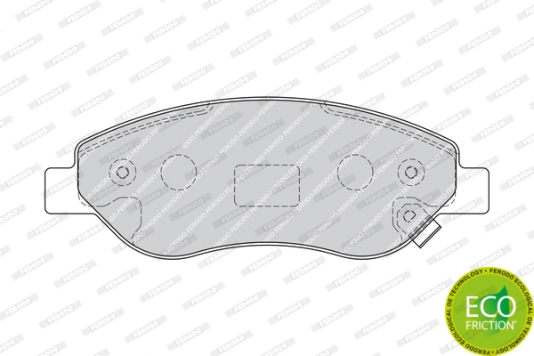 مجموعة بطانة الفرامل، فرامل قرصية PREMIER ECO FRICTION FDB1921