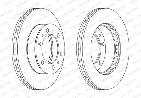 Bremsscheibe PREMIER DDF1783C