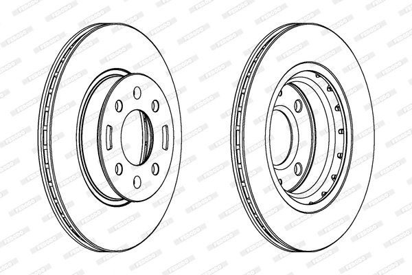 Brake Disc PREMIER Coat+ disc DDF1840C
