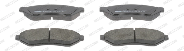 Brake Pad Set, disc brake PREMIER ECO FRICTION FDB1986
