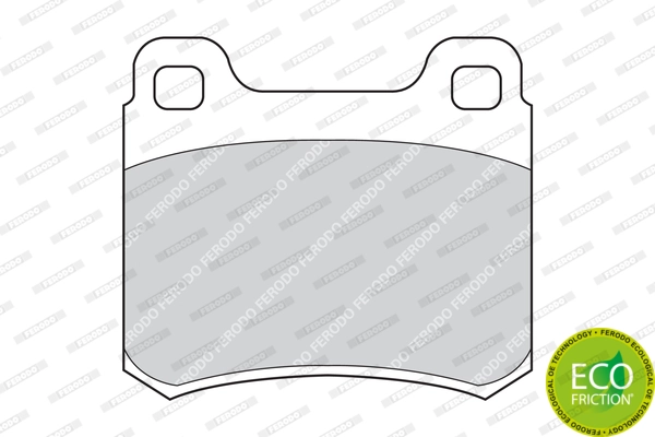 Brake Pad Set, disc brake PREMIER ECO FRICTION FDB328