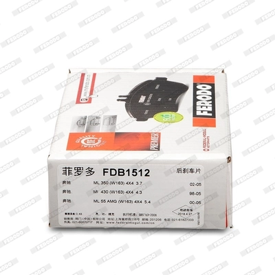 Brake Pad Set, disc brake PREMIER ECO FRICTION FDB1512