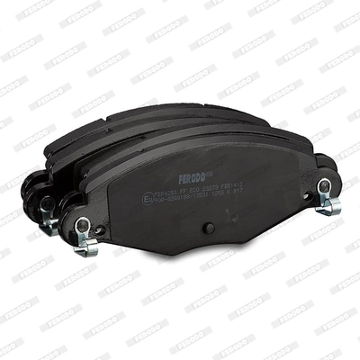 Brake Pad Set, disc brake PREMIER ECO FRICTION FDB1412