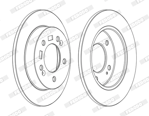 Brake Disc PREMIER DDF1874C