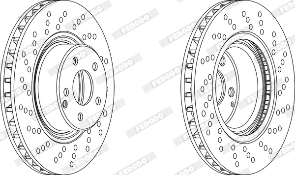 Brake Disc PREMIER DDF1120C-1