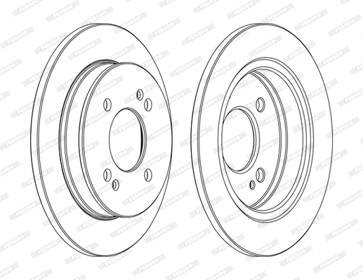 Brake Disc PREMIER Coat+ disc DDF1793C