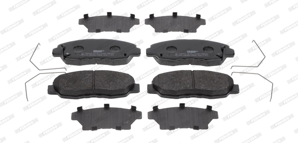 Brake Pad Set, disc brake PREMIER FDB5022