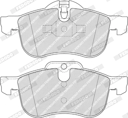 Brake Pad Set, disc brake PREMIER ECO FRICTION FDB1355